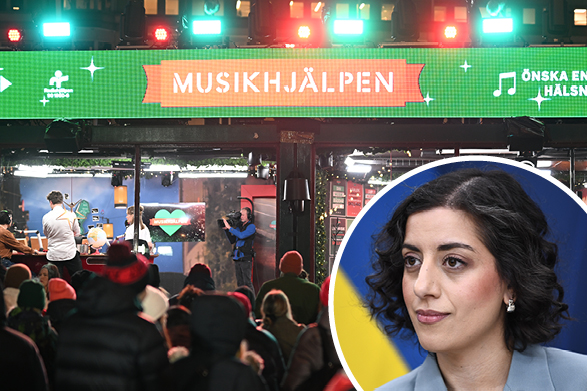 Under Musikhjälpen auktionerades en dag med utbildningsminister Simona Mohamsson ut via Tradera.