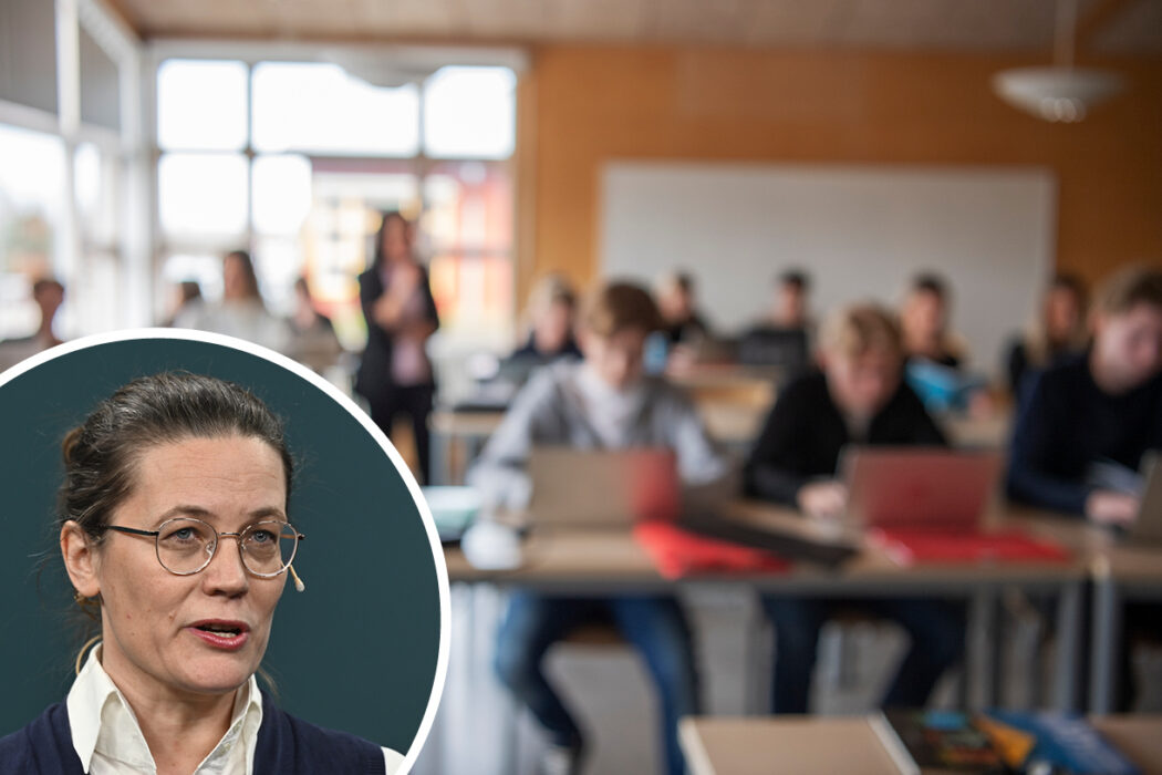 Anna Castberg, avdelningschef på Skolverket, menar att allt fler elever halkar efter trots att många presterar bra i skolan.