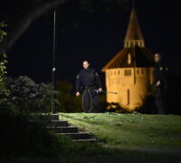 POLISJAKT PÅ LÖS HUND