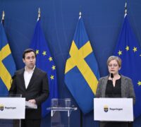 Benjamin Dousa och Hanna Hellquist.