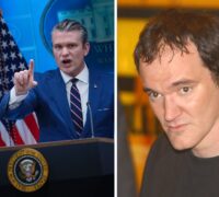 Pete Hegseth och Tarantino.
