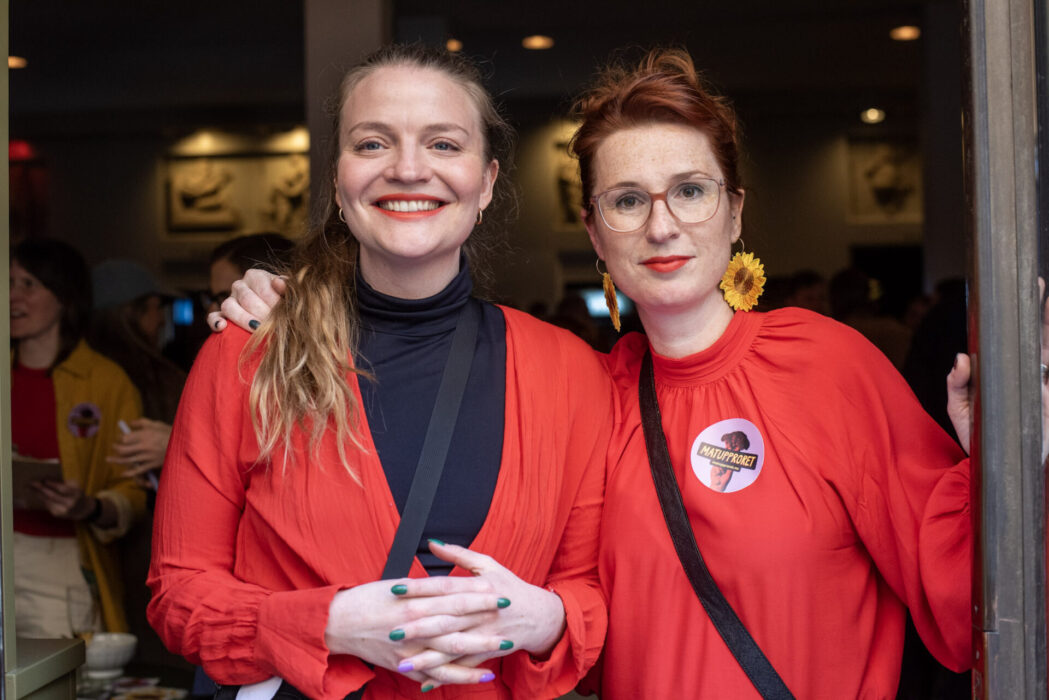 Olga Grönvall Lund (t v) är grundare till den ideella organisationen Reformaten och Tatjana Boric-Persson (t h) är aktiv inom klimatrörelsen Rebellmammorna.