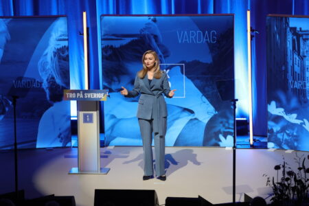 Partiordförande Ebba Busch (KD)