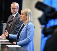 Mikael Damberg och Magdalena Andersson.