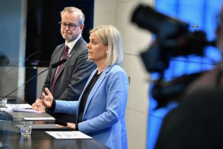 Mikael Damberg och Magdalena Andersson.