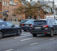 Biltrafik.