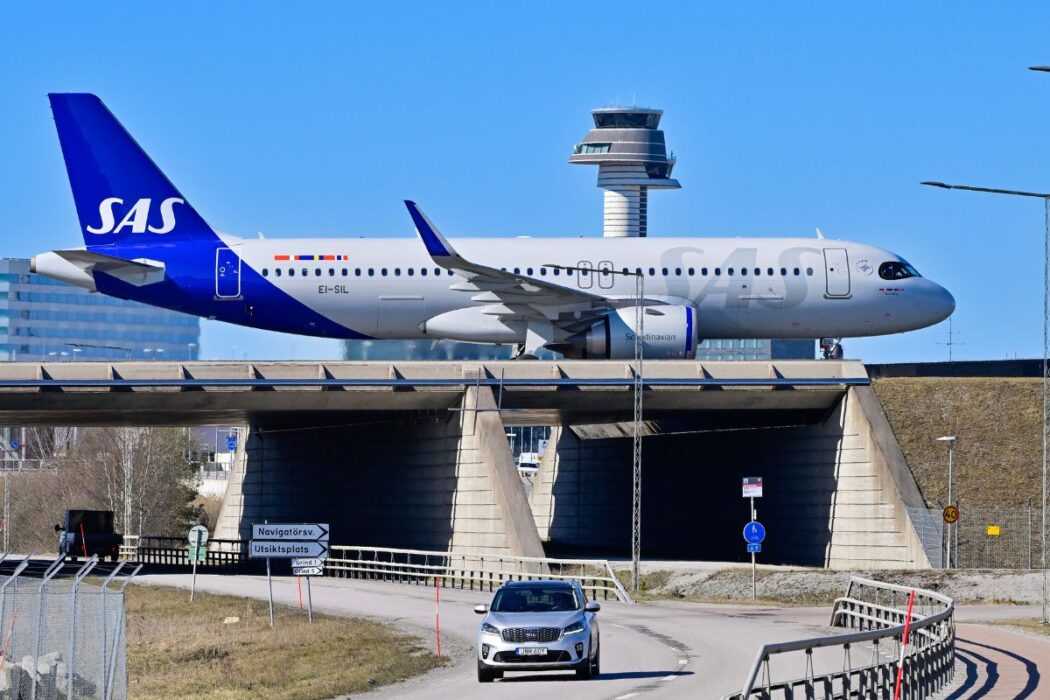 Flygplan på Arlanda.