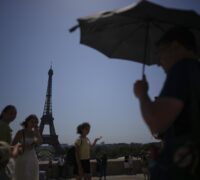 Värmebölja i Paris.