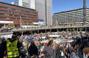 Demonstration Sergels torg