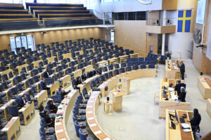 Debatt i riksdagen