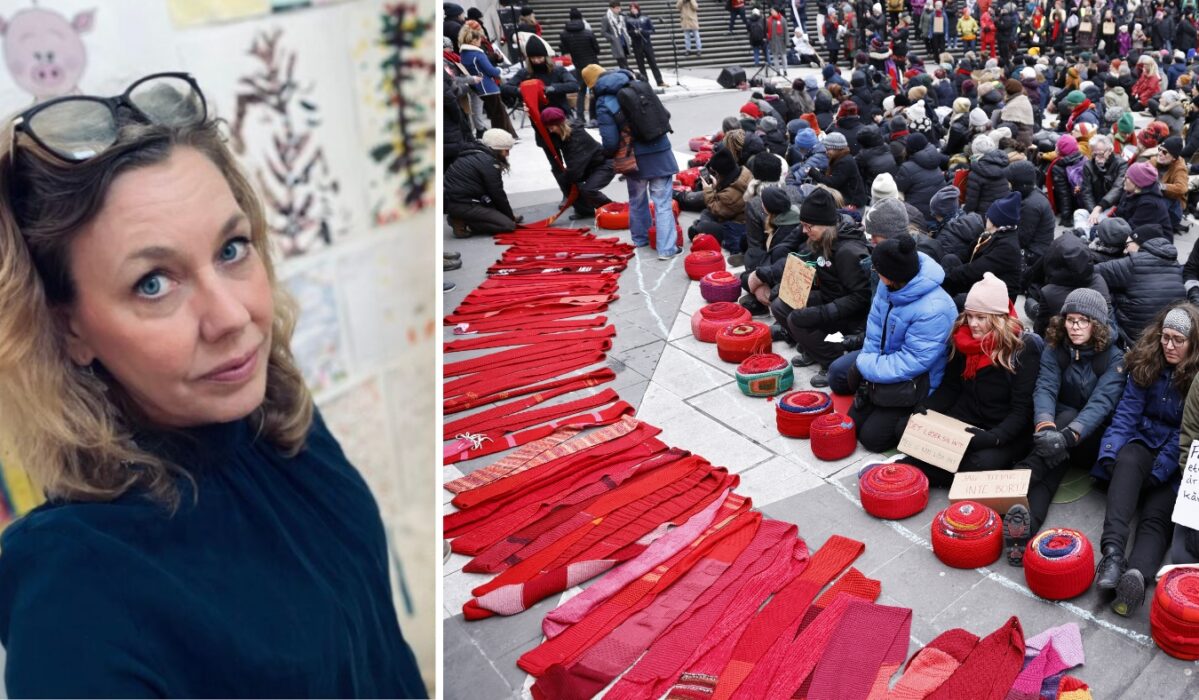 Rebellmammorna använder sig av metoder som sång, tal, sittande protester och utplacering av stickningar för att väcka uppmärksamhet kring klimathotet.