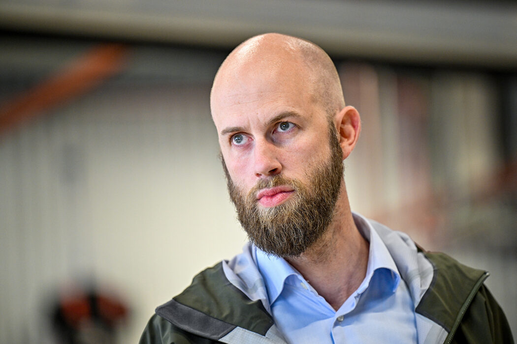 Carl-Oskar Bohlin (M), minister för civilt försvar.
