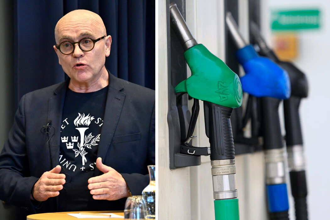 Nationalekonomen John Hassler kritiserar regeringens skattesänkningar på bensin och diesel.