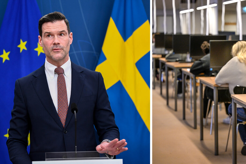 Migrationsminister Johan Forssell (M).