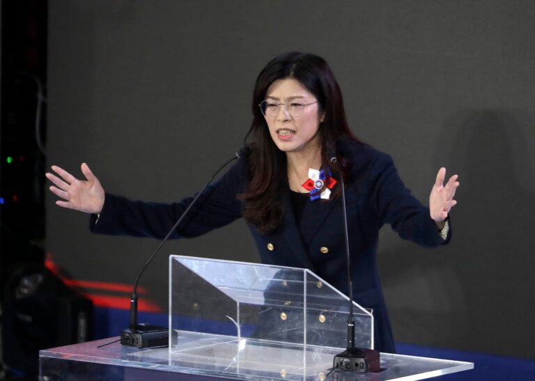 Taiwans oppositionsledare.