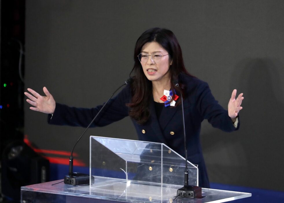Taiwans oppositionsledare.