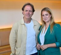 EU-parlamentarikerna Pär Holmgren MP) och Emma Wiesner (C).