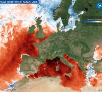 Marine heatwave.