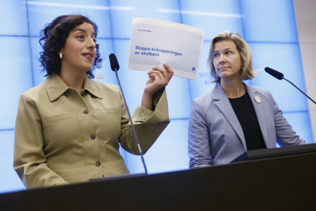 Pressträff med Simona Mohamsson.