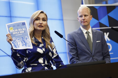 Kristdemokraterna partiledare Ebba Busch