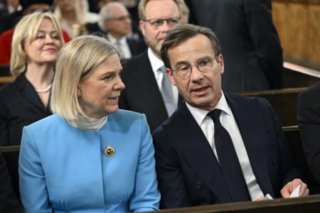 Magdalena Andersson och Ulf Kristersson