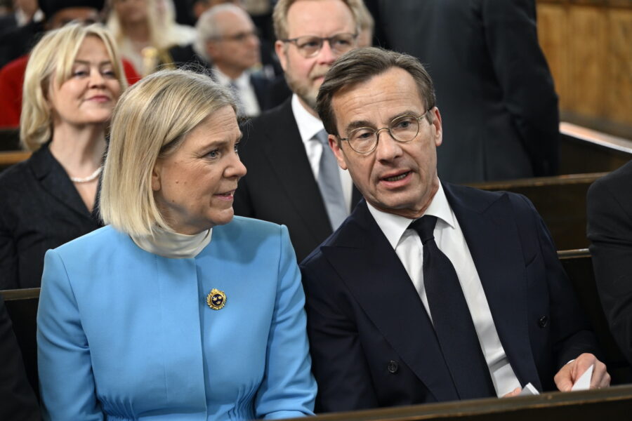 Magdalena Andersson och Ulf Kristersson